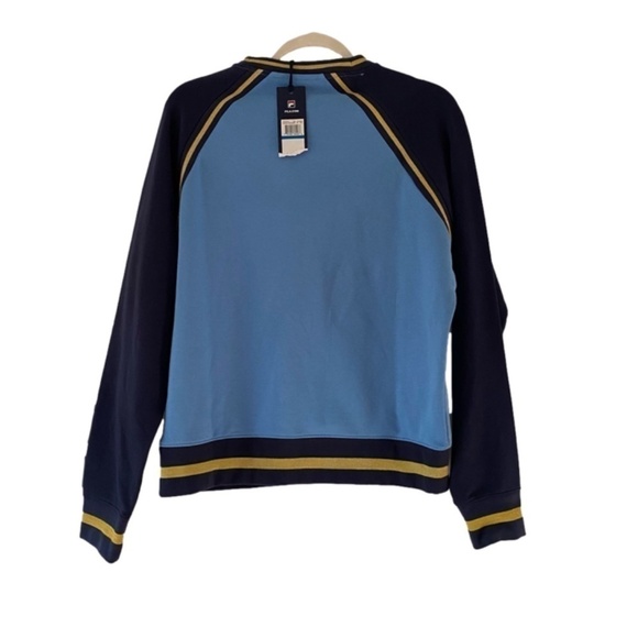 NWT FILA Rafaela Sweatshirt blue size XL - Picture 2 of 9